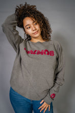Load image into Gallery viewer, CurlMob Grey Crew Neck