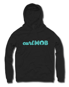 CurlMob Black Hoodie